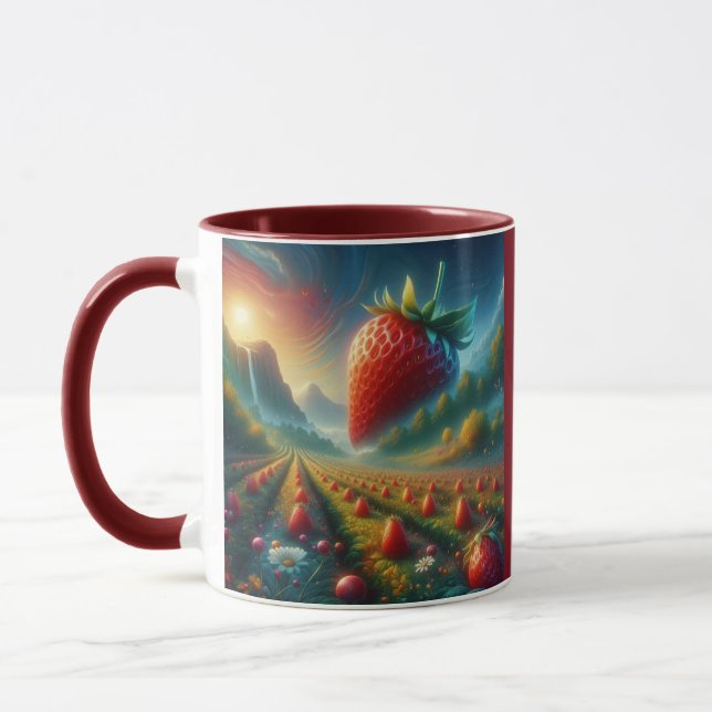 Caneca Strawberry Field of Dreams (Esquerda)