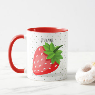Caneca Strawberry Patch Coffee Mug