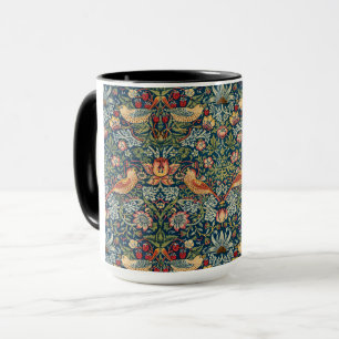 Caneca Strawberry Thief por William Morris