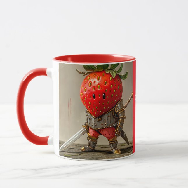 Caneca Strawberry Warrior (Esquerda)