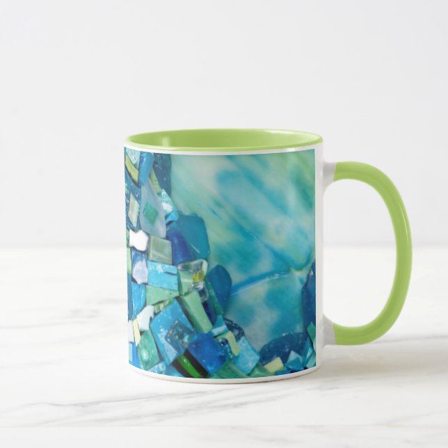 Caneca Stream of Life Mixed Media Mosaic (Direita)