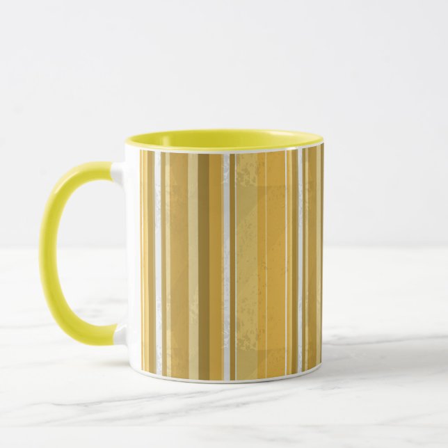 Caneca Stripes Amarelo (Esquerda)