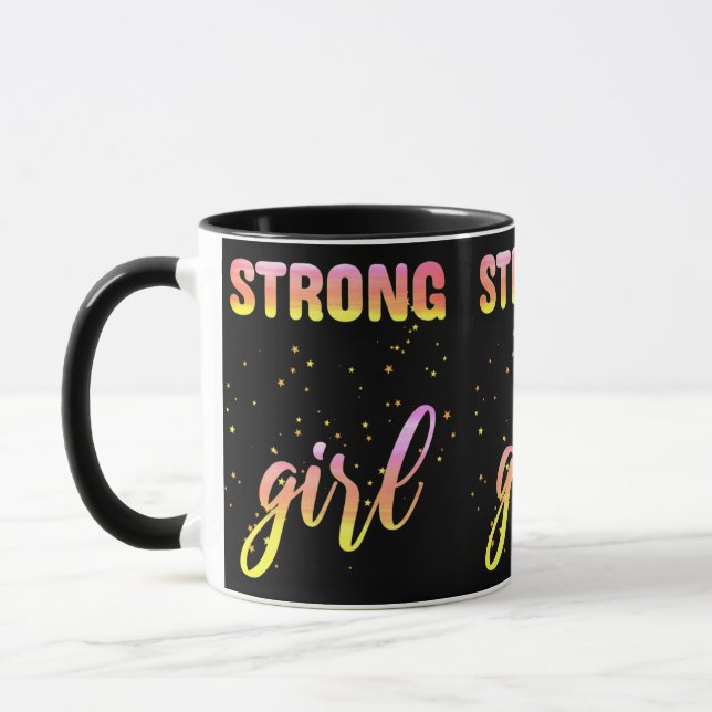 Caneca Strong Girl Pastel Star (Esquerda)