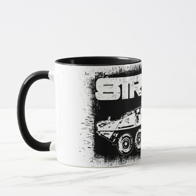 Caneca Stryker 11 oz Ringer Mug (Esquerda)