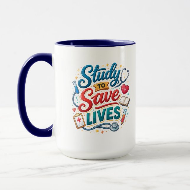 Caneca Study to Save Lives | Doctor Appreciation (Esquerda)