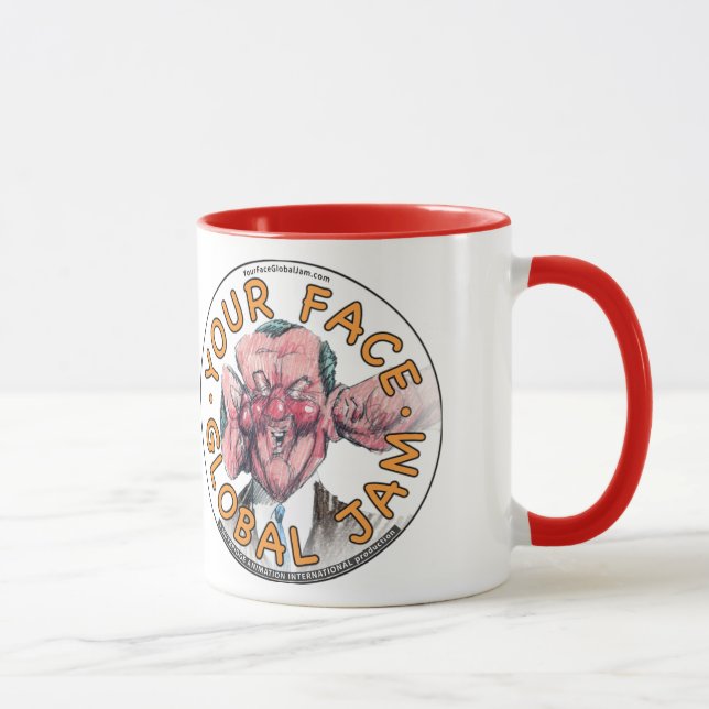 Caneca Sua cara em sua caneca? (Direita)