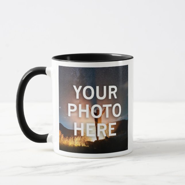 Caneca Sua Foto Aqui (Esquerda)
