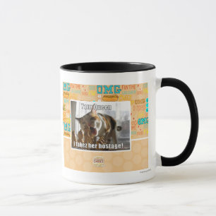 Caneca Sua rainha, takez de I seu refém
