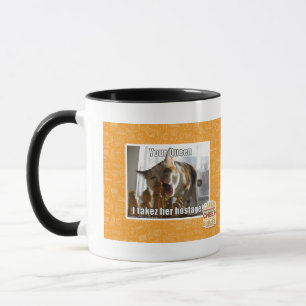 Caneca Sua rainha, takez de I seu refém