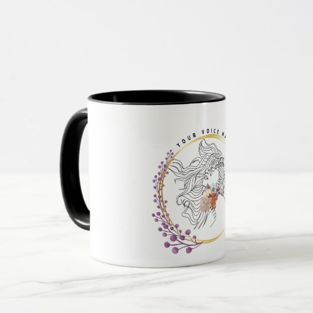 Caneca Sua Voz Importa (Frente Esquerda)
