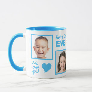 Caneca SUAS fotos e nomes MELHOR PAI