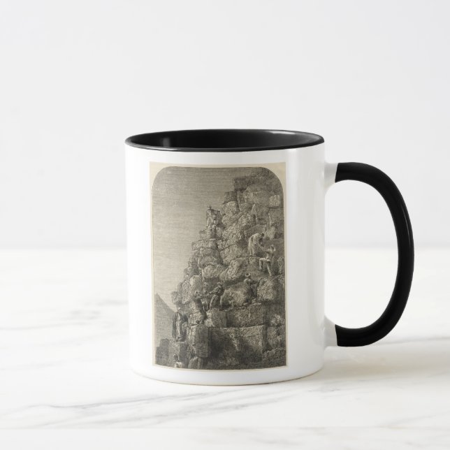 Caneca Subida da grande pirâmide (Direita)