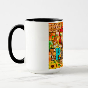 Caneca Sublimação de Tumbler Magro Agradecido - Dia de Aç