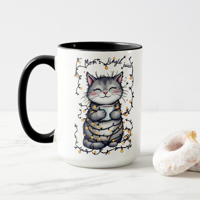 Caneca Suco de Jingle da Mamãe  (Com Donut)