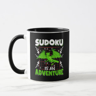 Caneca Sudoku é um Amante de Puzzle de Aventura