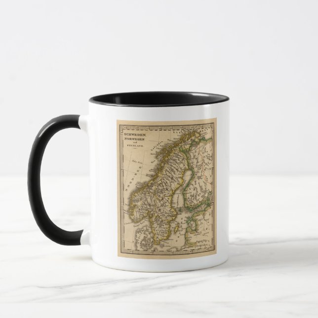 Caneca Suecia, Noruega e Finlândia (Esquerda)