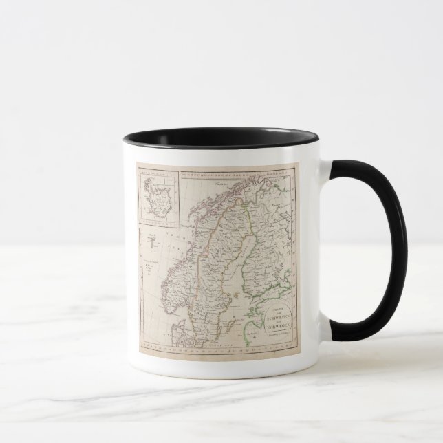 Caneca Suecia, Noruega, Islândia (Direita)