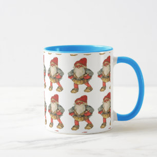 Caneca sueco do duende do Natal