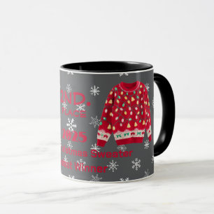 Caneca Suéter de Natal Brega 2º Lugar Vencedor do Concurs