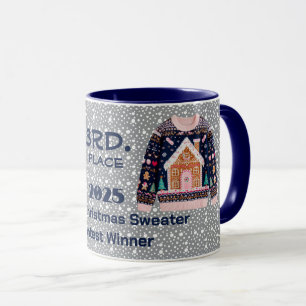 Caneca Suéter de Natal Brega 3º Lugar Vencedor do Concurs