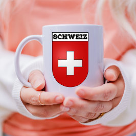 Caneca Suiça de armas | Schweiz Wappen
