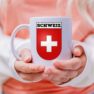 Caneca Suiça de armas Schweiz Wappen