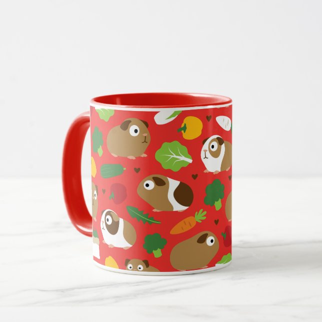 Caneca Suínos-guineenses E Seus Tratamentos (Frente Esquerda)