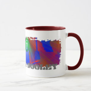 Caneca suja da campainha da beira