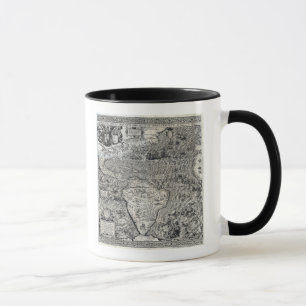 Caneca Sul e Parte da América do Norte - Panorâmica