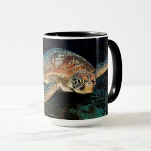 Caneca Sulawesi   Tartaruga Marinha Verde