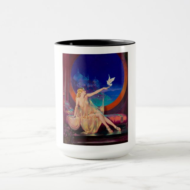 Caneca Sultana, a Concubina do Sultão Árabe, em 1925 (Centro)