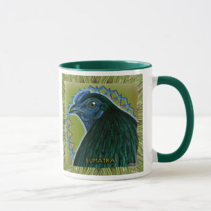 Caneca Sumatra Rooster enquadrado