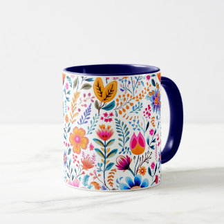 Caneca Summer Blooms 15 oz