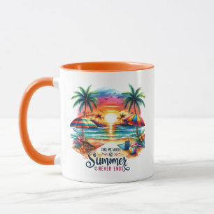 Caneca Summer Vibes Brushaft Beach Sunset-34626