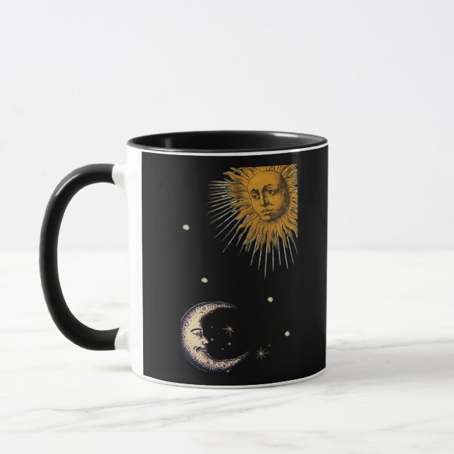 Caneca Sun e Moon 90s Whimsigoth Design (Esquerda)