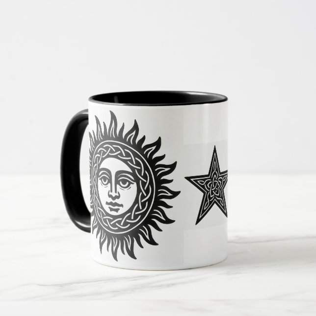 Caneca Sun & Moon Liminal Sigil (Frente Esquerda)