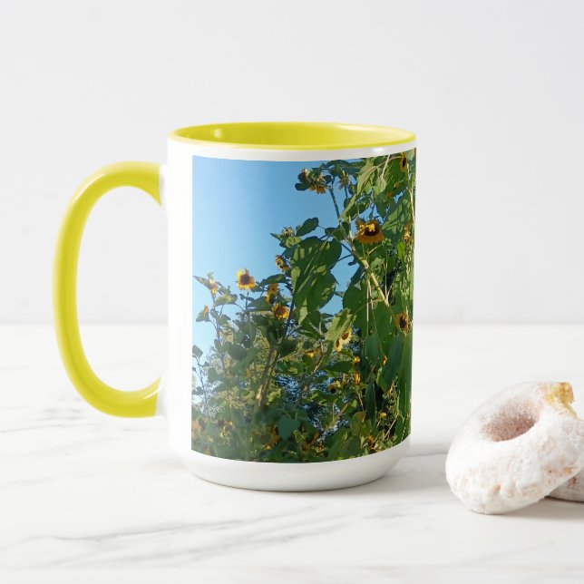 Caneca Sunflower Combo Mug (Com Donut)