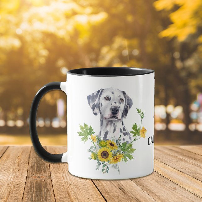 Caneca Sunflower Eucalyptus Dalmatic (Criador carregado)