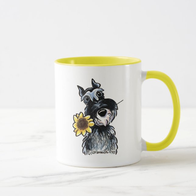 Caneca Sunny Schnauzer Clássico (Direita)