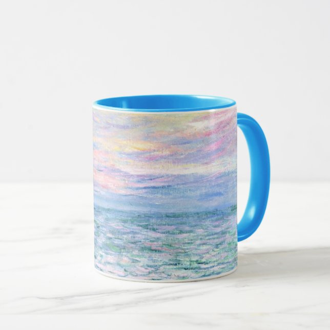 Caneca Sunset em Pourville por Monet (Frente Esquerda)