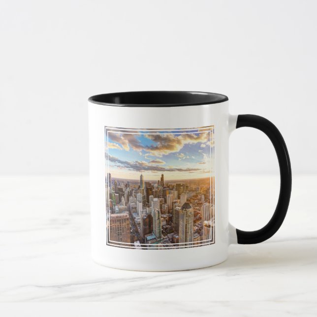 Caneca Sunset Over Chicago (Direita)