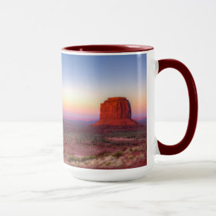 Caneca Sunset sobre Arizona do Vale do Monumento
