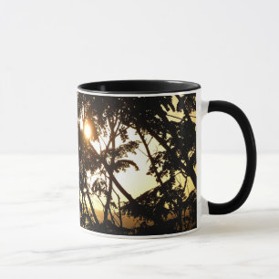Caneca Sunset Through Tres I Fotografia Tropical