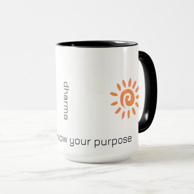 Caneca Sunshine Dharma Mug (Frente Esquerda)