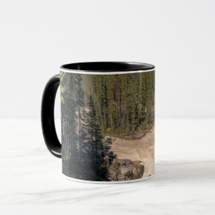 Caneca Sunwapta Falls, Fotografia Canadiana em Cascata