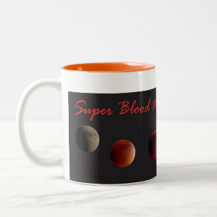 Caneca super 2015 da lua do sangue