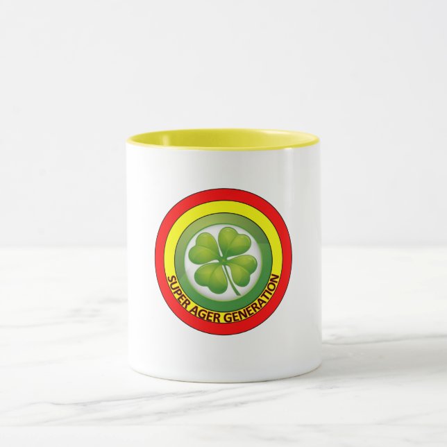 Caneca Super Ager Lucky Clover Mug (Centro)
