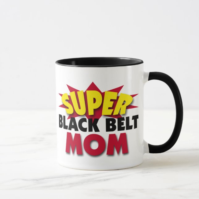 Caneca Super Black Belt Mãe (Direita)