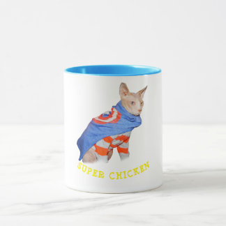 Caneca SUPER CHICKEN Café Mug 2 tamanhos