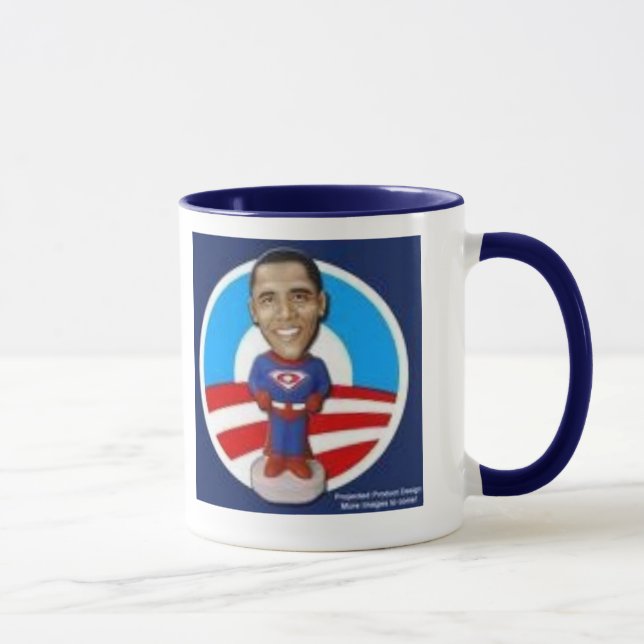 Caneca super de Obama/campainha (Direita)